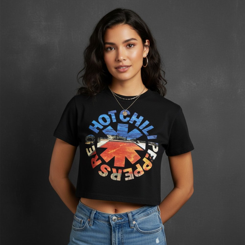 Red Hot Chili Peppers - Californication Asterisk Crop top - Schwarz